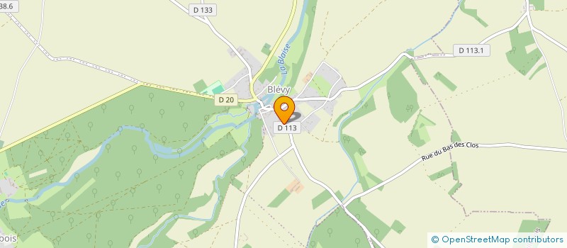 localisation de l'entreprise MONSIEUR CEDRIC PENVERN à MAILLEBOIS