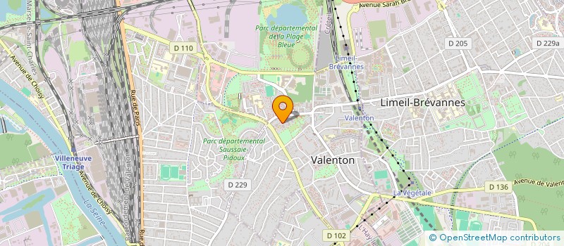 localisation de l'entreprise MONSIEUR CEDRIC PEREIRA à VALENTON