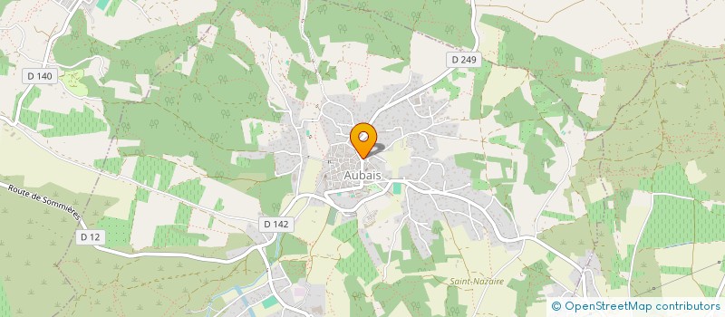 localisation de l'entreprise MONSIEUR CEDRIC PEREZ  AUBAIS