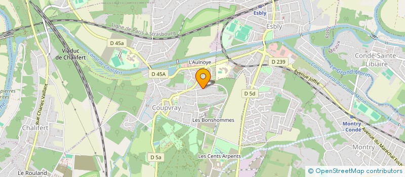 localisation de l'entreprise MONSIEUR CEDRIC PERIAC  COUPVRAY