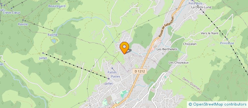 localisation de l'entreprise MONSIEUR CEDRIC PERINET  DEMI-QUARTIER