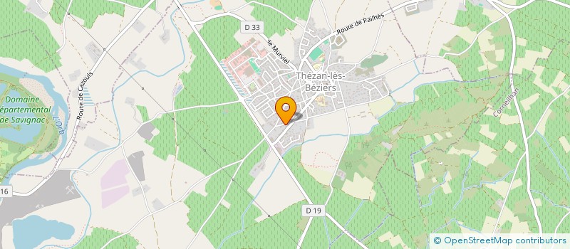 localisation de l'entreprise MONSIEUR CEDRIC PERPINAN  THEZAN-LES-BEZIERS