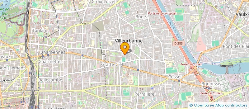 localisation de l'entreprise MONSIEUR CEDRIC PERRET  VILLEURBANNE