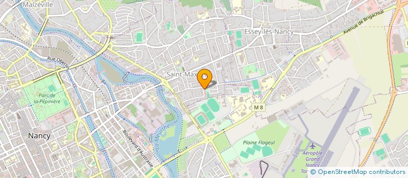 localisation de l'entreprise MONSIEUR CEDRIC PERRIN  SAINT-MAX