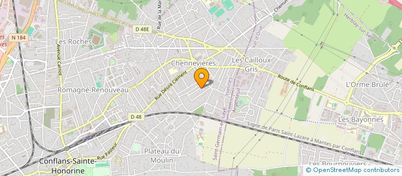 localisation de l'entreprise MONSIEUR CEDRIC PERROTEL  SAINT-GEORGES-DU-BOIS