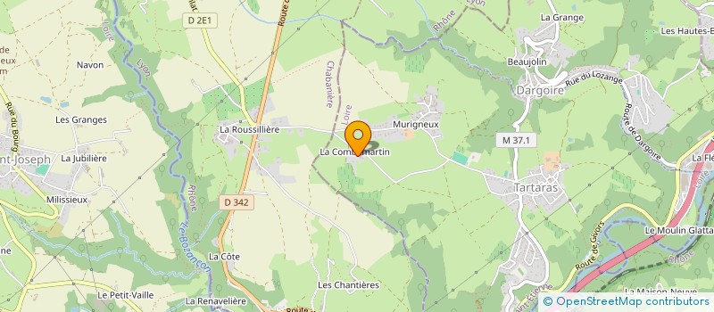 localisation de l'entreprise MONSIEUR CEDRIC PERROY  TARTARAS