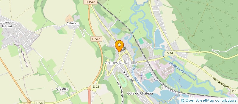 localisation de l'entreprise MONSIEUR CEDRIC PESQUET  ARQUES-LA-BATAILLE