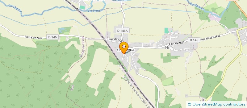 localisation de l'entreprise MONSIEUR CEDRIC PETIT  NOE