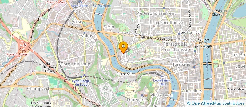localisation de l'entreprise MONSIEUR CEDRIC PEYRAVERNAY à LYON