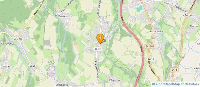 localisation de l'entreprise MONSIEUR CEDRIC PHILIPPE  FEIGERES