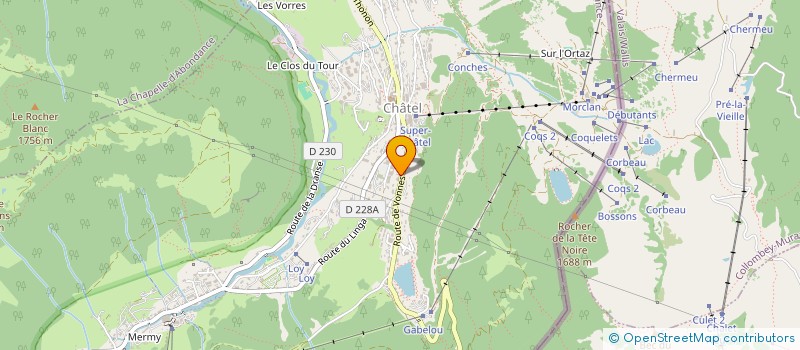 localisation de l'entreprise MONSIEUR CEDRIC PHILIPPINE  CHATEL