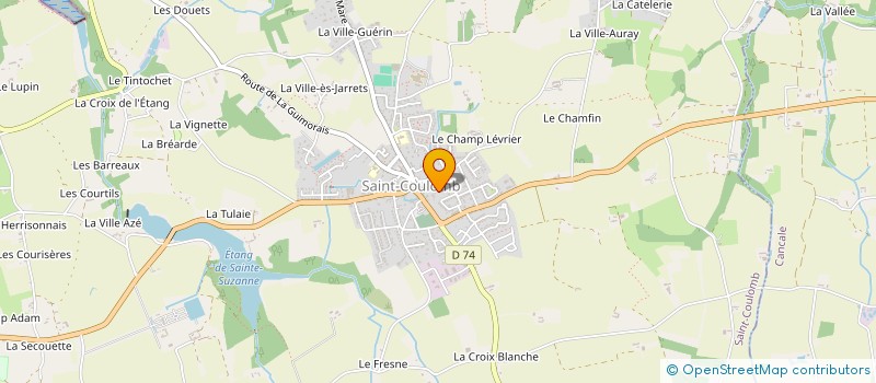 localisation de l'entreprise MONSIEUR CEDRIC PICHAVANT à SAINT-COULOMB