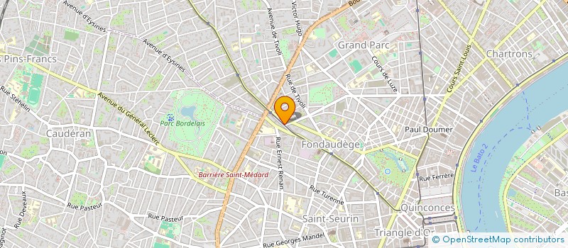 localisation de l'entreprise MONSIEUR CEDRIC PICHOUD  BORDEAUX