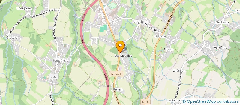 localisation de l'entreprise MONSIEUR CEDRIC PIERRAIN  NEYDENS