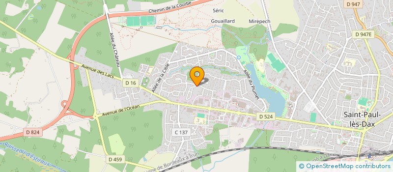 localisation de l'entreprise MONSIEUR CEDRIC PIETRERA  BORDEAUX