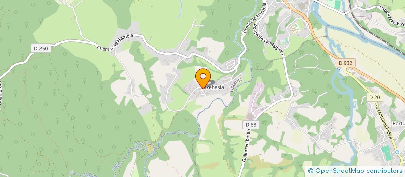 localisation de l'entreprise MONSIEUR CEDRIC PILON  USTARITZ