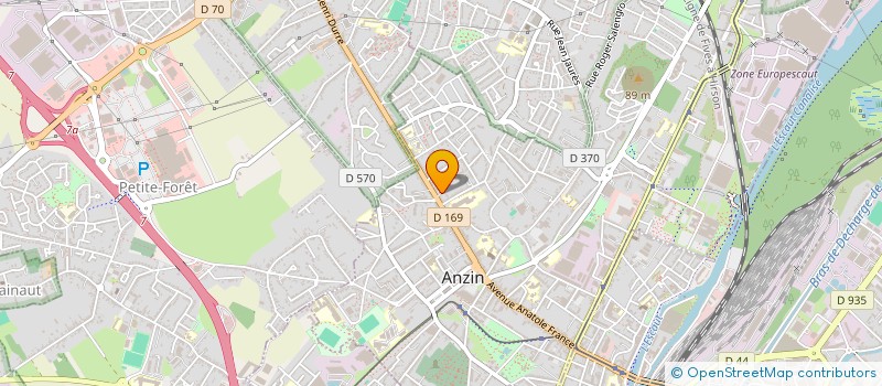 localisation de l'entreprise MONSIEUR CEDRIC PIMBI  ANZIN