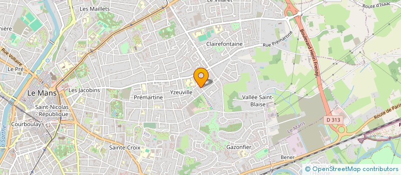 localisation de l'entreprise MONSIEUR CEDRIC PLAIDEAU  LE MANS