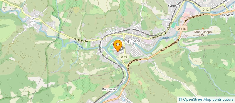 localisation de l'entreprise MONSIEUR CEDRIC PLANEL  ESPERAZA