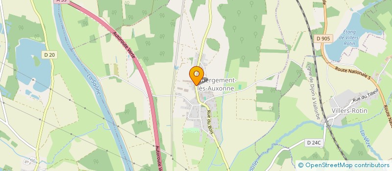 localisation de l'entreprise MONSIEUR CEDRIC PLASSARD  SAINT-SEINE-EN-BACHE