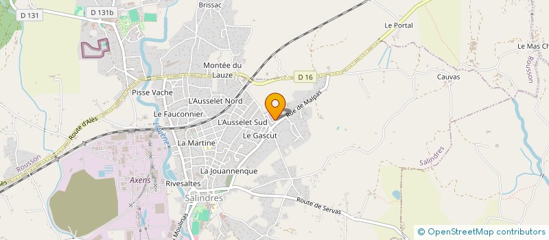 localisation de l'entreprise MONSIEUR CEDRIC PLAZAS  ROUSSON