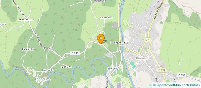 localisation de l'entreprise MONSIEUR CEDRIC PLEININGER  LABEAUME