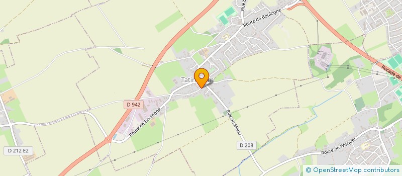 localisation de l'entreprise MONSIEUR CEDRIC POGORZELCZYK  SAINT-MARTIN-LEZ-TATINGHEM