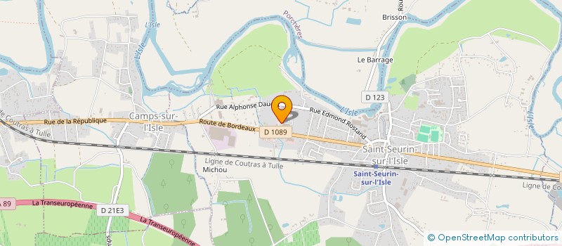 localisation de l'entreprise MONSIEUR CEDRIC POLGE  GOURS