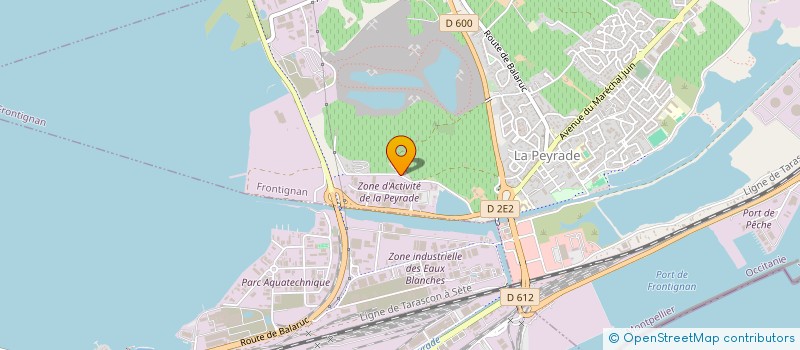 localisation de l'entreprise MONSIEUR CEDRIC PONNON à FRONTIGNAN