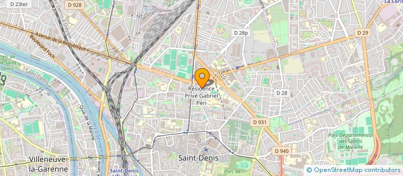 localisation de l'entreprise MONSIEUR CEDRIC POTY  SAINT-DENIS