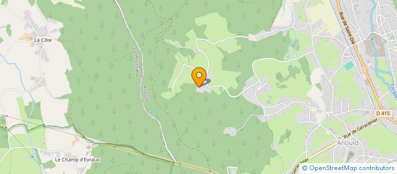 localisation de l'entreprise MONSIEUR CEDRIC POULAIN  ANOULD