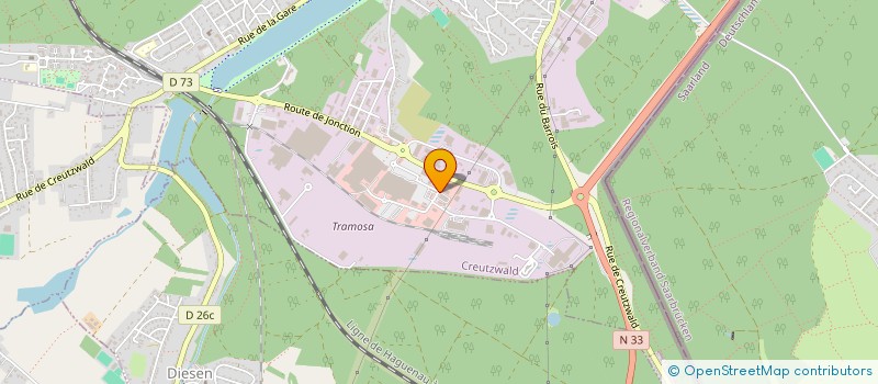 localisation de l'entreprise MONSIEUR CEDRIC POULET  BOUCOIRAN-ET-NOZIERES