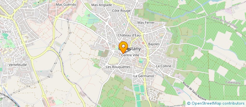 localisation de l'entreprise MONSIEUR CEDRIC POUSSOT  CABESTANY