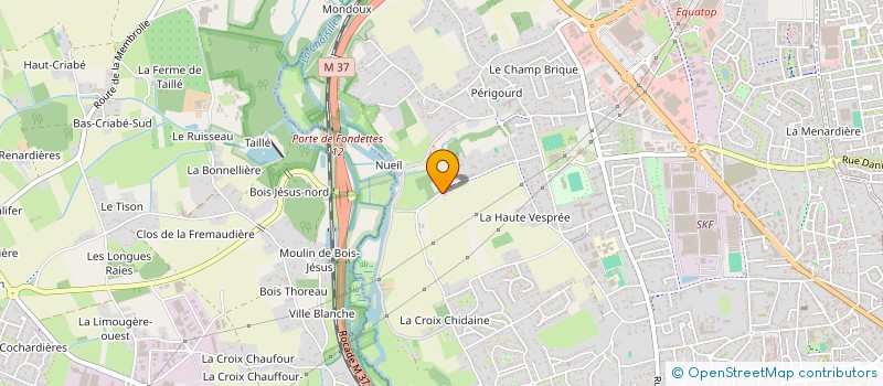 localisation de l'entreprise MONSIEUR CEDRIC PRADET  SAINT-CYR-SUR-LOIRE