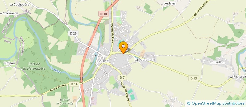 localisation de l'entreprise MONSIEUR CEDRIC PROUST  VALENCE-EN-POITOU