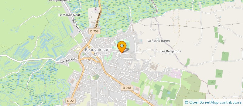 localisation de l'entreprise MONSIEUR CEDRIC RABALLAND à BEAUVOIR-SUR-MER