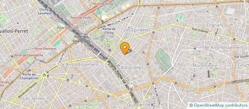 localisation de l'entreprise MONSIEUR CEDRIC RABEAU  PARIS