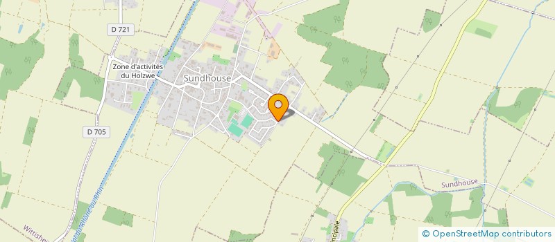 localisation de l'entreprise MONSIEUR CEDRIC RAGUET  SUNDHOUSE