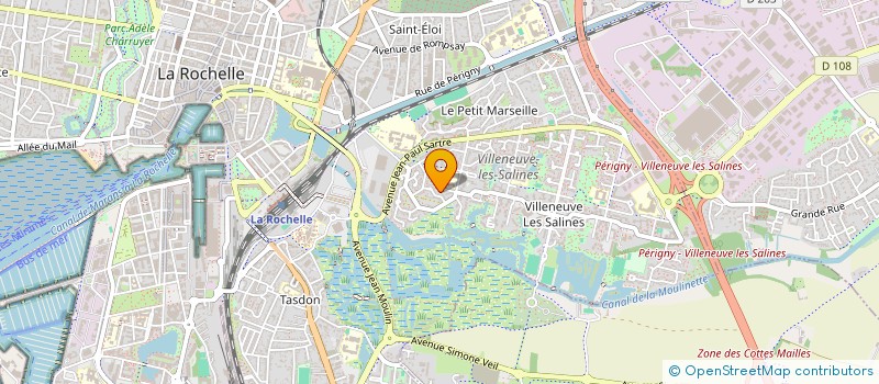 localisation de l'entreprise MONSIEUR CEDRIC RAMASSAMY  LA ROCHELLE