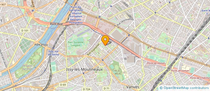 localisation de l'entreprise MONSIEUR CEDRIC RAMOS DE PINA à ISSY-LES-MOULINEAUX