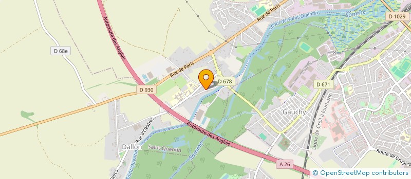 localisation de l'entreprise MONSIEUR CEDRIC RANIERI à SAINT-QUENTIN