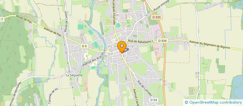 localisation de l'entreprise MONSIEUR CEDRIC RANNOU  LESCAR