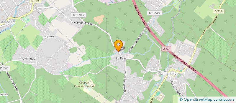 localisation de l'entreprise MONSIEUR CEDRIC RASO  LA BREDE