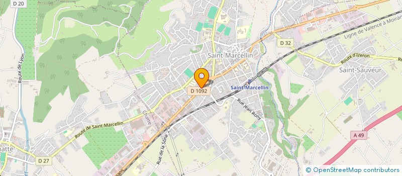 localisation de l'entreprise MONSIEUR CEDRIC RAVELLE-CHAPUIS à SAINT-MARCELLIN