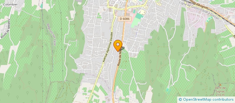 localisation de l'entreprise MONSIEUR CEDRIC RAYMOND à BAGNOLS-SUR-CEZE