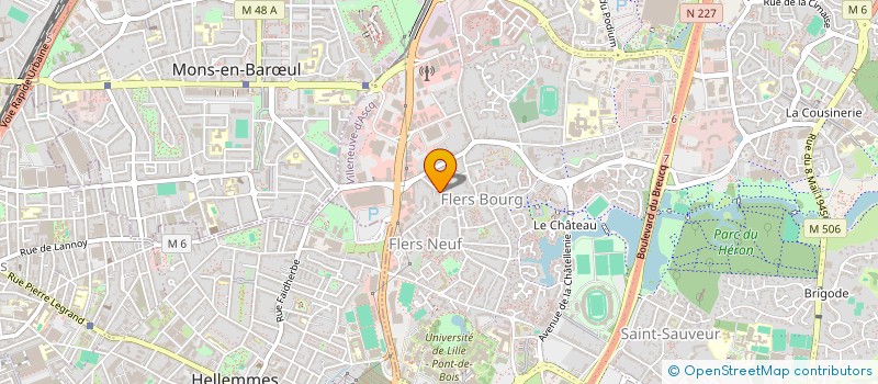 localisation de l'entreprise MONSIEUR CEDRIC READY  VILLENEUVE-D'ASCQ