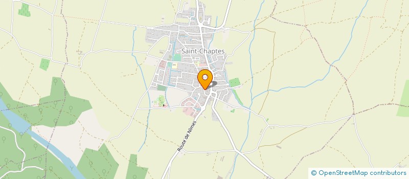 localisation de l'entreprise MONSIEUR CEDRIC REBOULET  SAINT-GENIES-DE-MALGOIRES