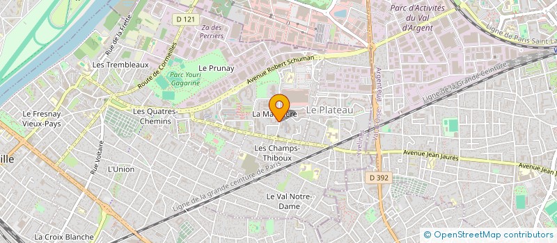 localisation de l'entreprise MONSIEUR CEDRIC REISER  SARTROUVILLE