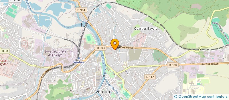 localisation de l'entreprise MONSIEUR CEDRIC REMETER  VERDUN