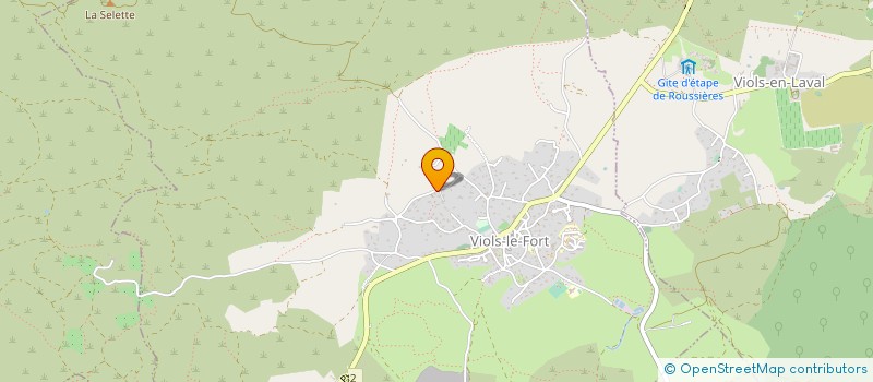 localisation de l'entreprise MONSIEUR CEDRIC RENAUD  VIOLS-LE-FORT